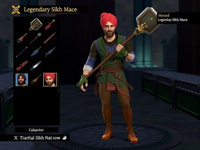 Legendary Sikh Mace Game Screenshot