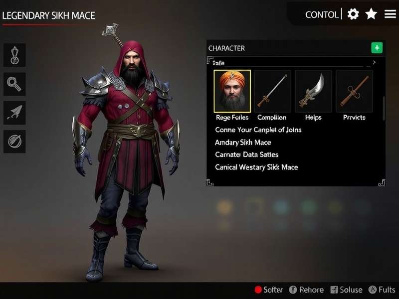 Legendary Sikh Mace Gameplay